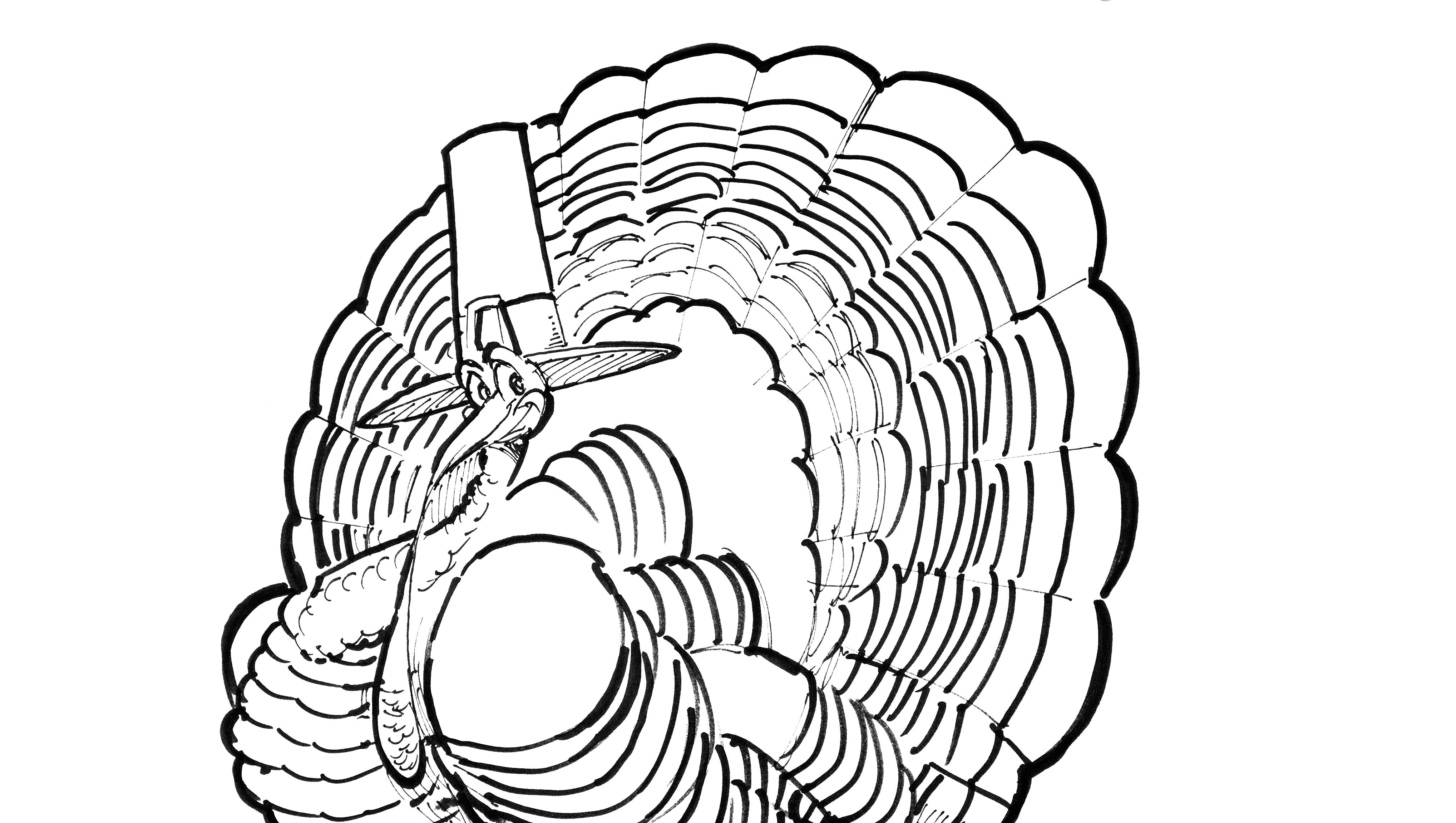 Turkey Time Coloring Contest