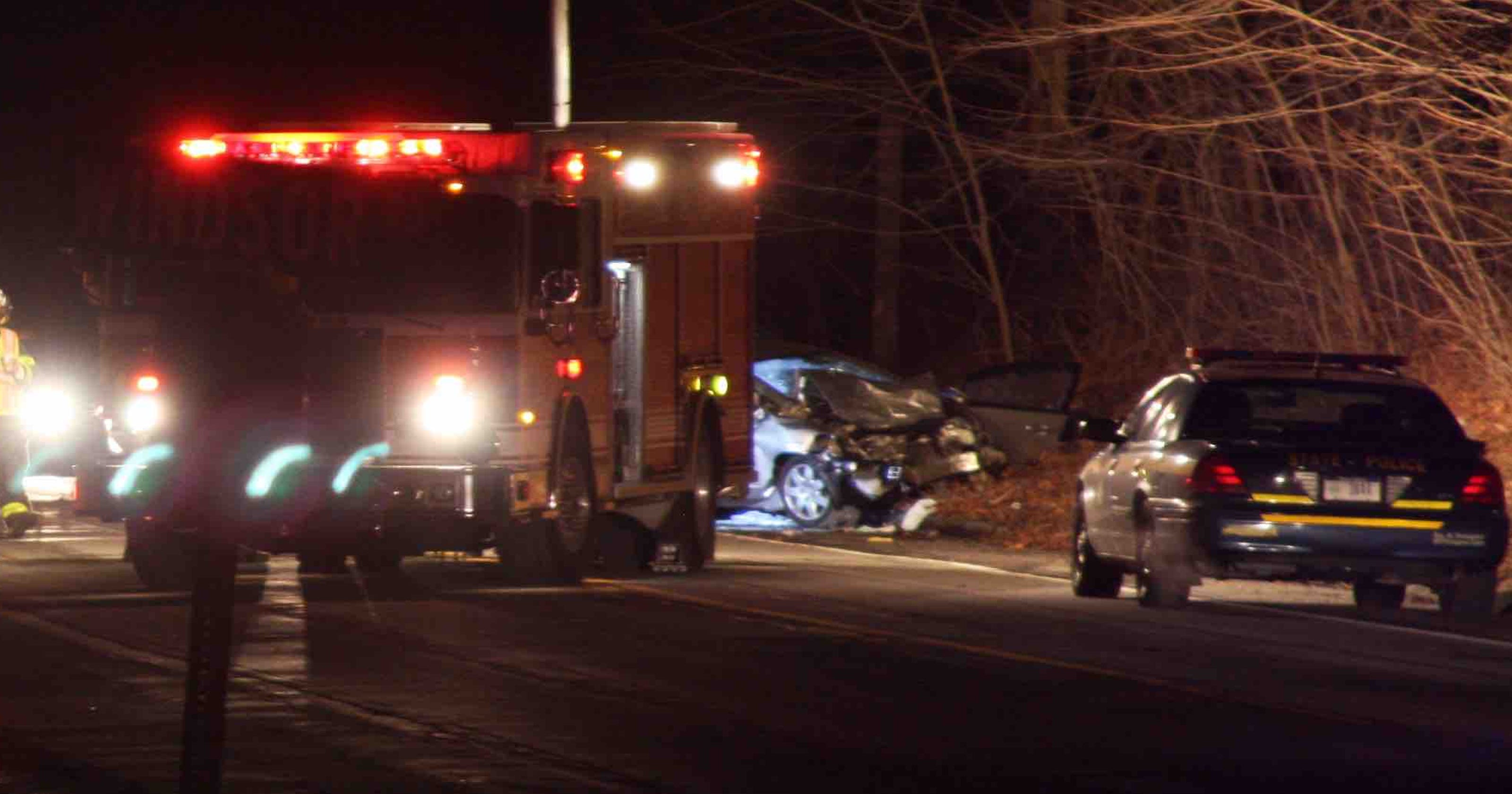 2car accident kills 1 on Rte. 6 in Somers