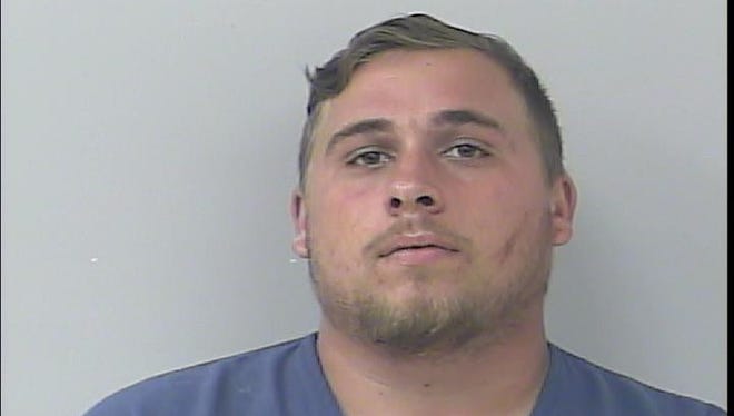 Jacob Schmiedeberg of Port St. Lucie is accused of pointing a BB gun at two people, police officers said.