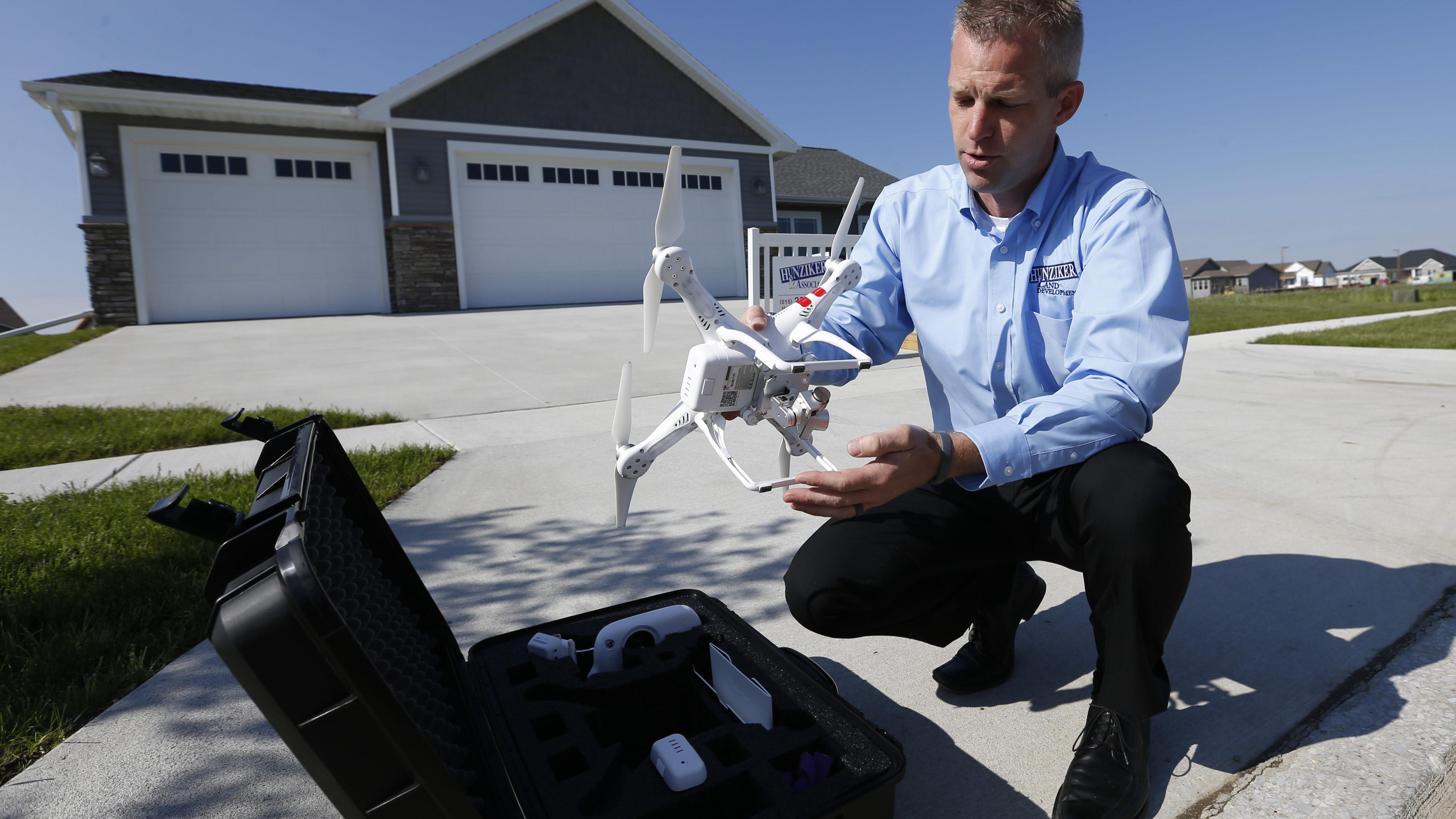 Heads up Commercial drones take off in Iowa