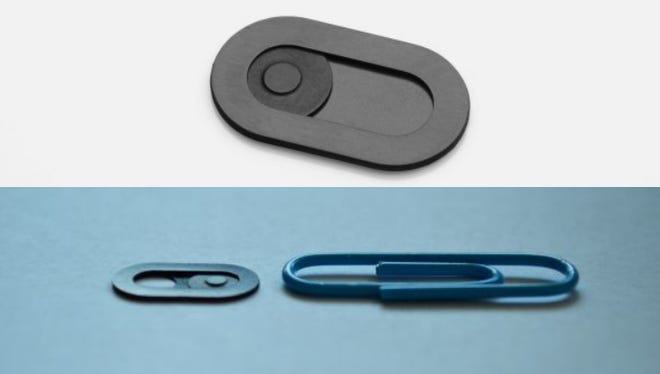 Billed as the 'world's most elegant webcam cover,' Spyslide is a Kickstarter-backed product.