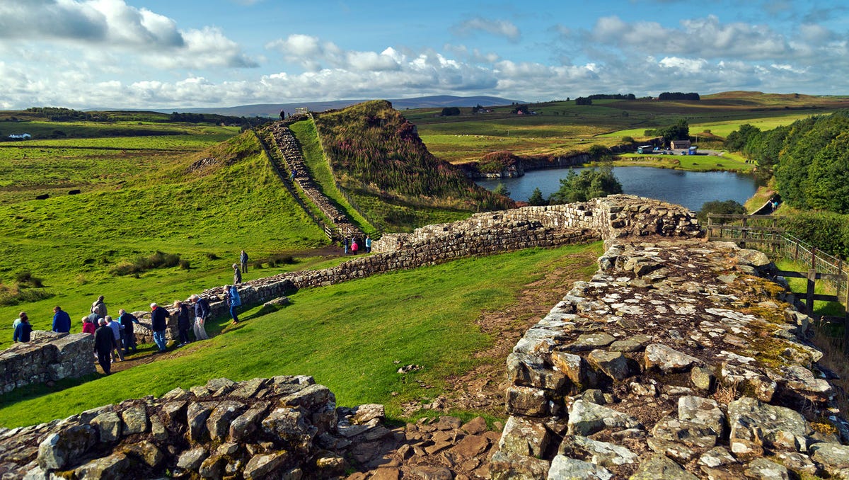 Wandering the ruins of Hadrian's Wall is a highlight of any visit to northern England.