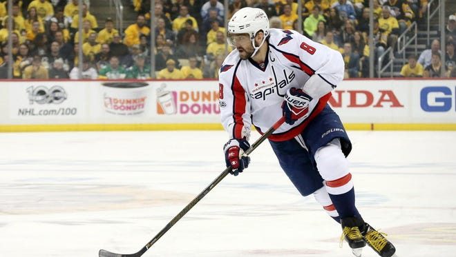 Washington Capitals left wing Alex Ovechkin found himself on a new line during Friday's practice.