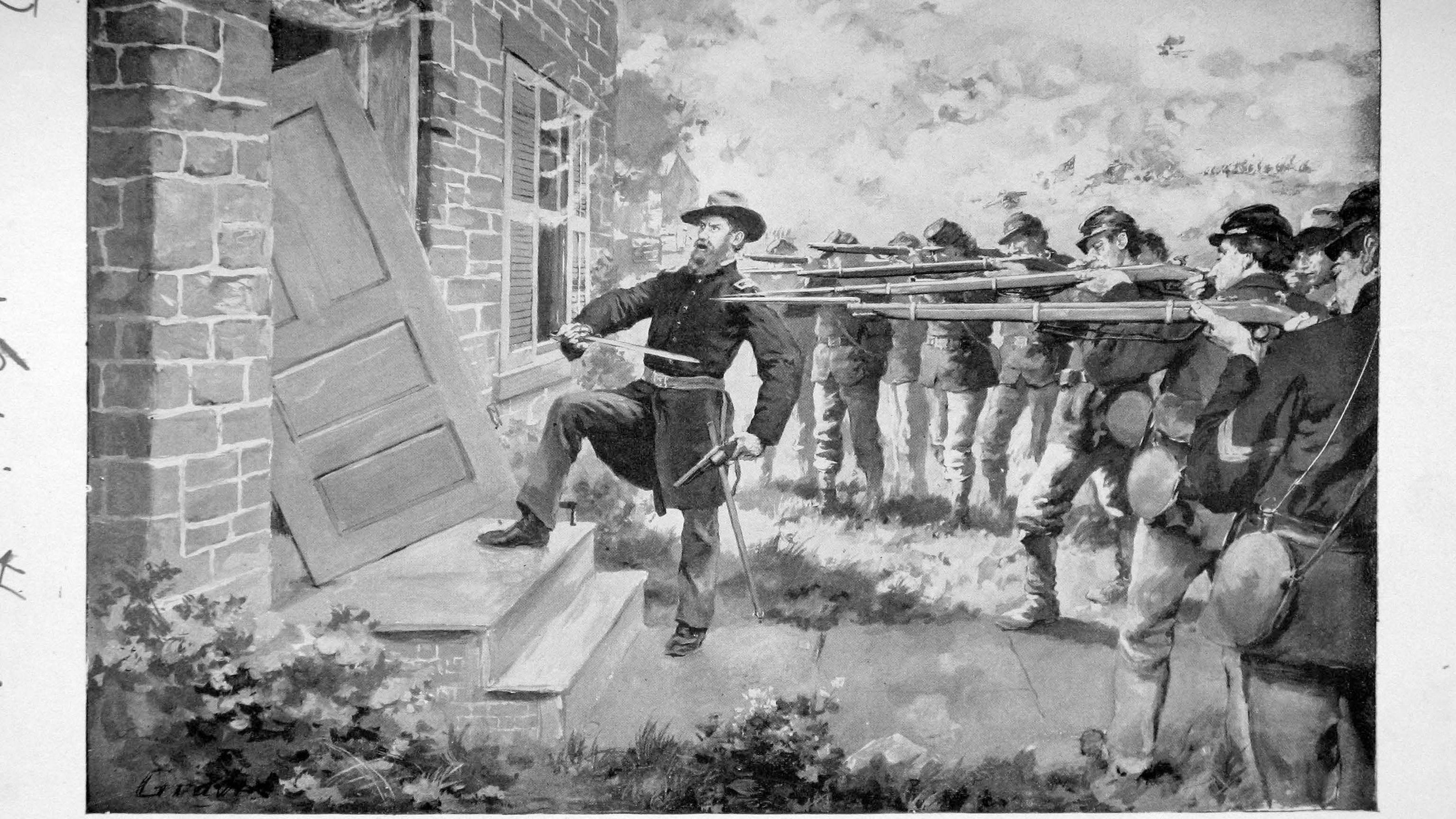 Burlington S Capt Lonergan Hero Of Gettysburg