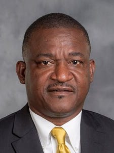 Interim head coach Donald Hill-Eley led Alabama State to its first win of the 2017 season/