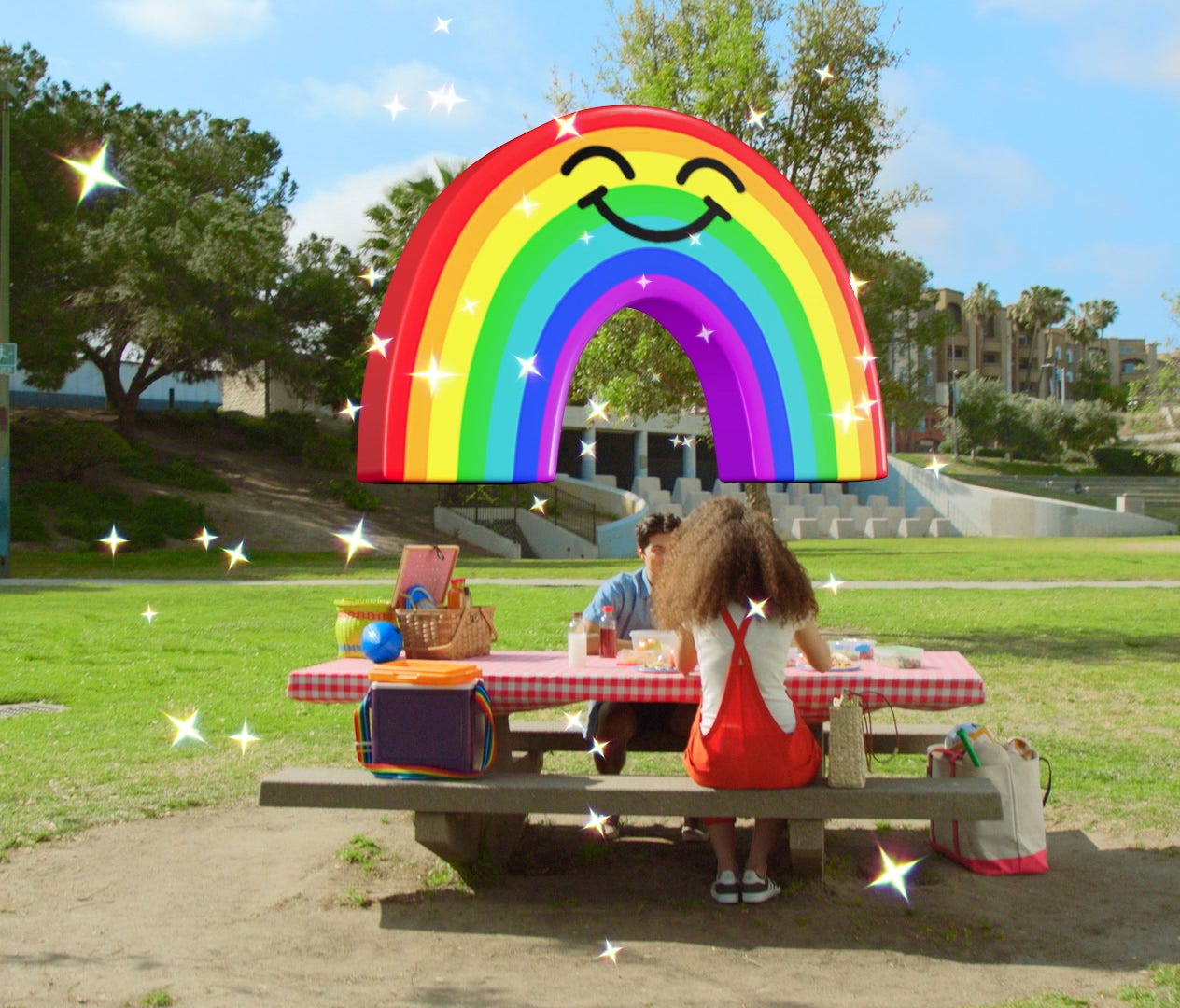 Snapchat's New World Lenses let you add 3D images to your photos.