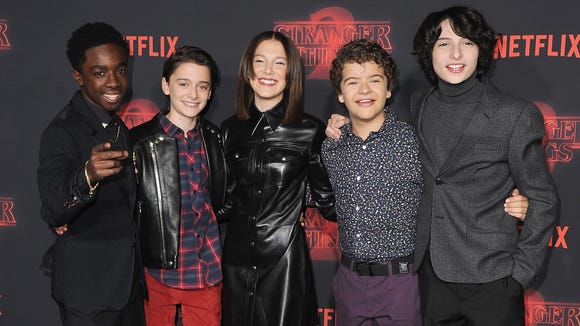 Stranger Things 2 Premiere L A Turns Into Hawkins Ind