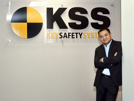 Jason Luo, shown here as the CEO of Key Safety Systems, resigned last month as president of Ford Asia Pacific.