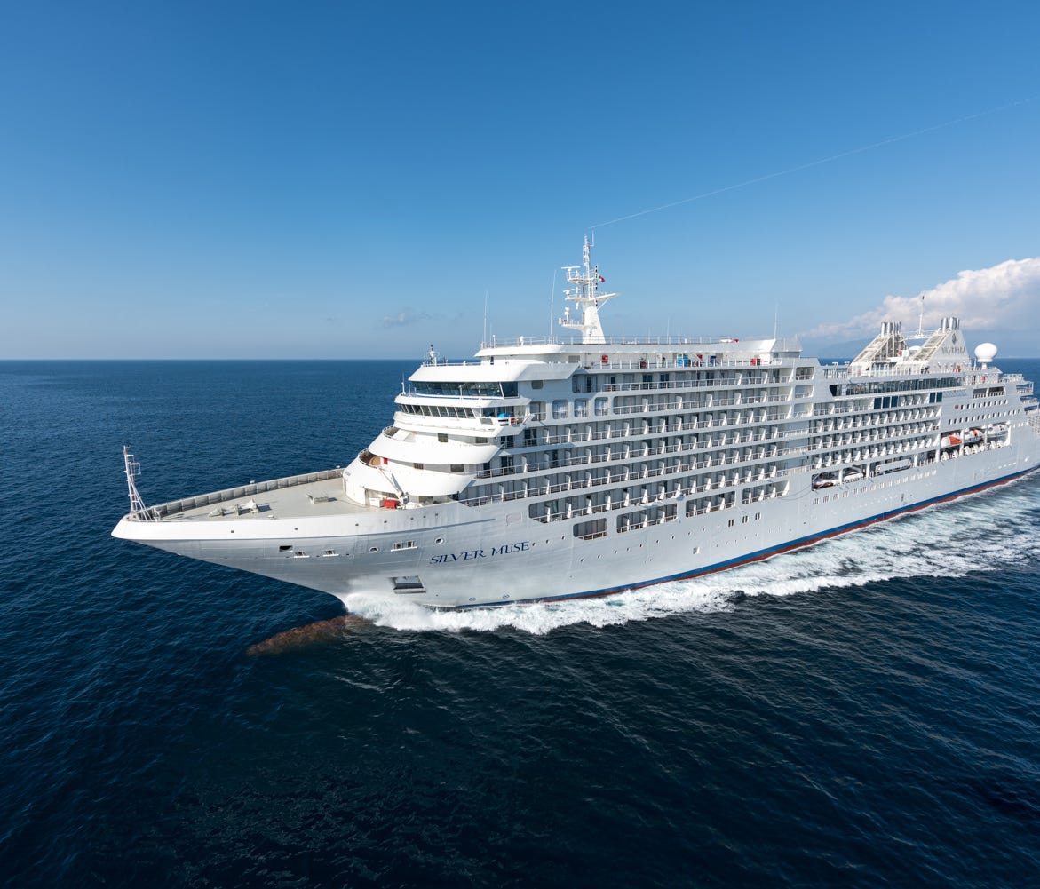 Silversea Cruises' 596-passenger Silver Muse is the line's new flagship.