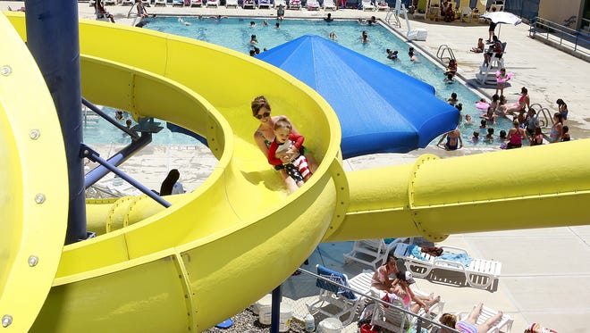The Friends of the Bloomfield Aquatic Center will be able to present elementary school children with free passes to the facility, thanks to a funding award announced Thursday by the Navajo Transitional Energy Company.
