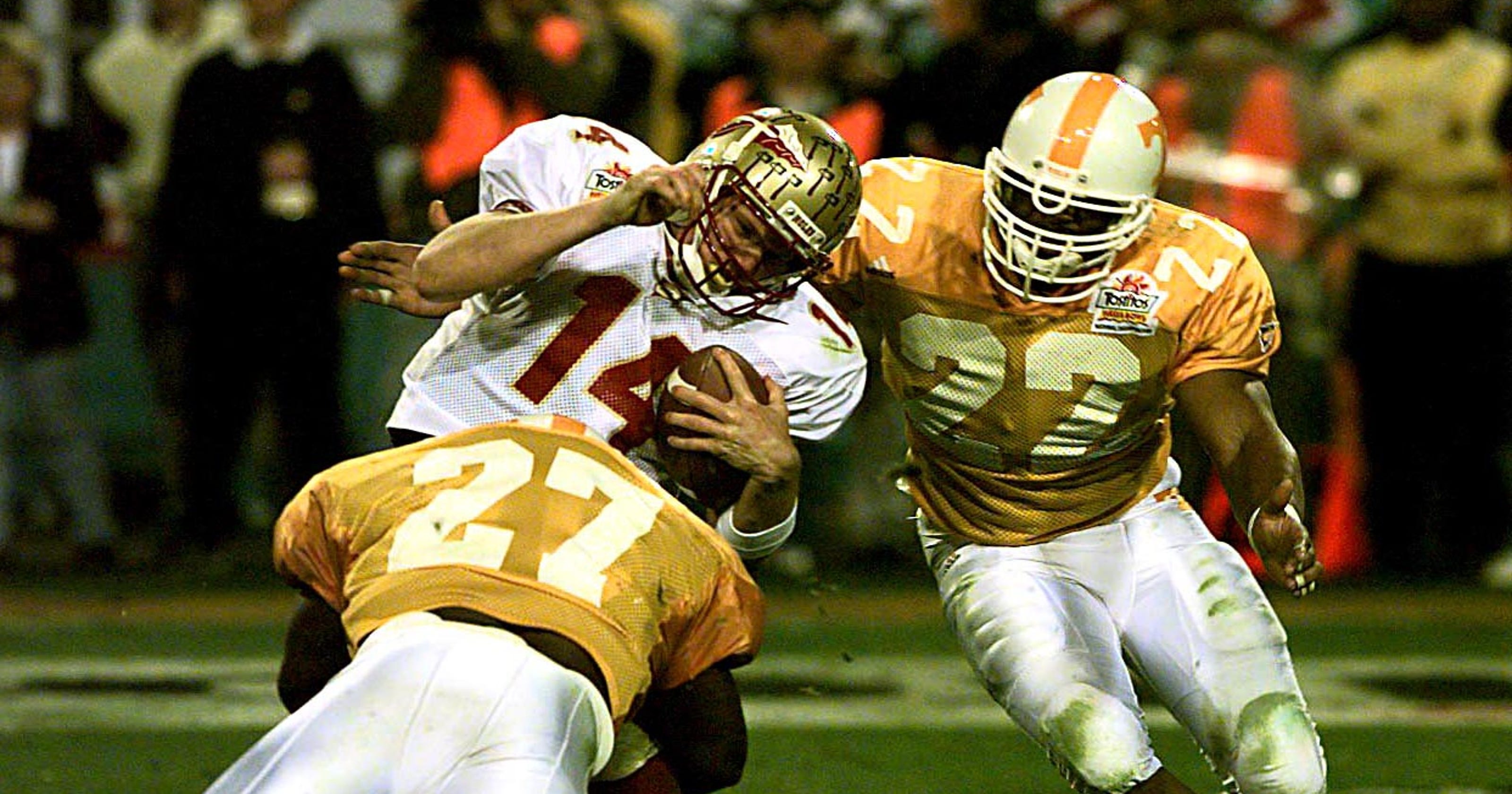 UT Vols 1998 Tennessee national champion team honored vs. Florida