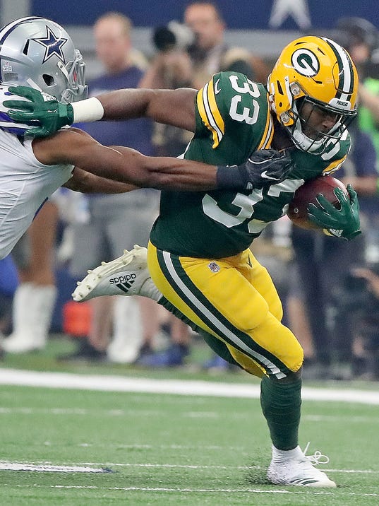 Image result for aaron jones packers