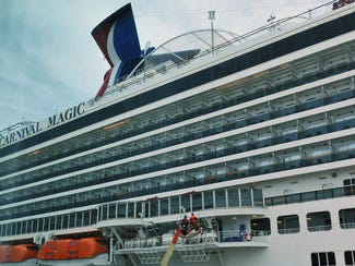 Carnival Cruise Lines, the Magic.