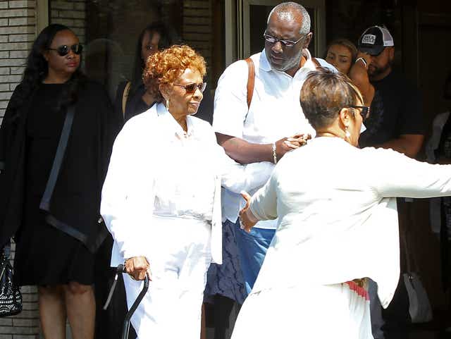 Bobbi Kristina Buried Next To Mother Whitney In N J The final song that was played during the ceremony was whitney's version of jesus loves me. several members of both the houston and brown. bobbi kristina buried next to mother