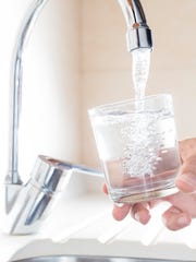 Concept of safe water and healthy life
