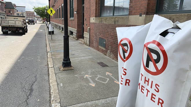 The Gardner Police Department has closed off parking on Central Street ahead of tonight's Black Lives Matter rally and march at Monument Park starting at 6 p.m.