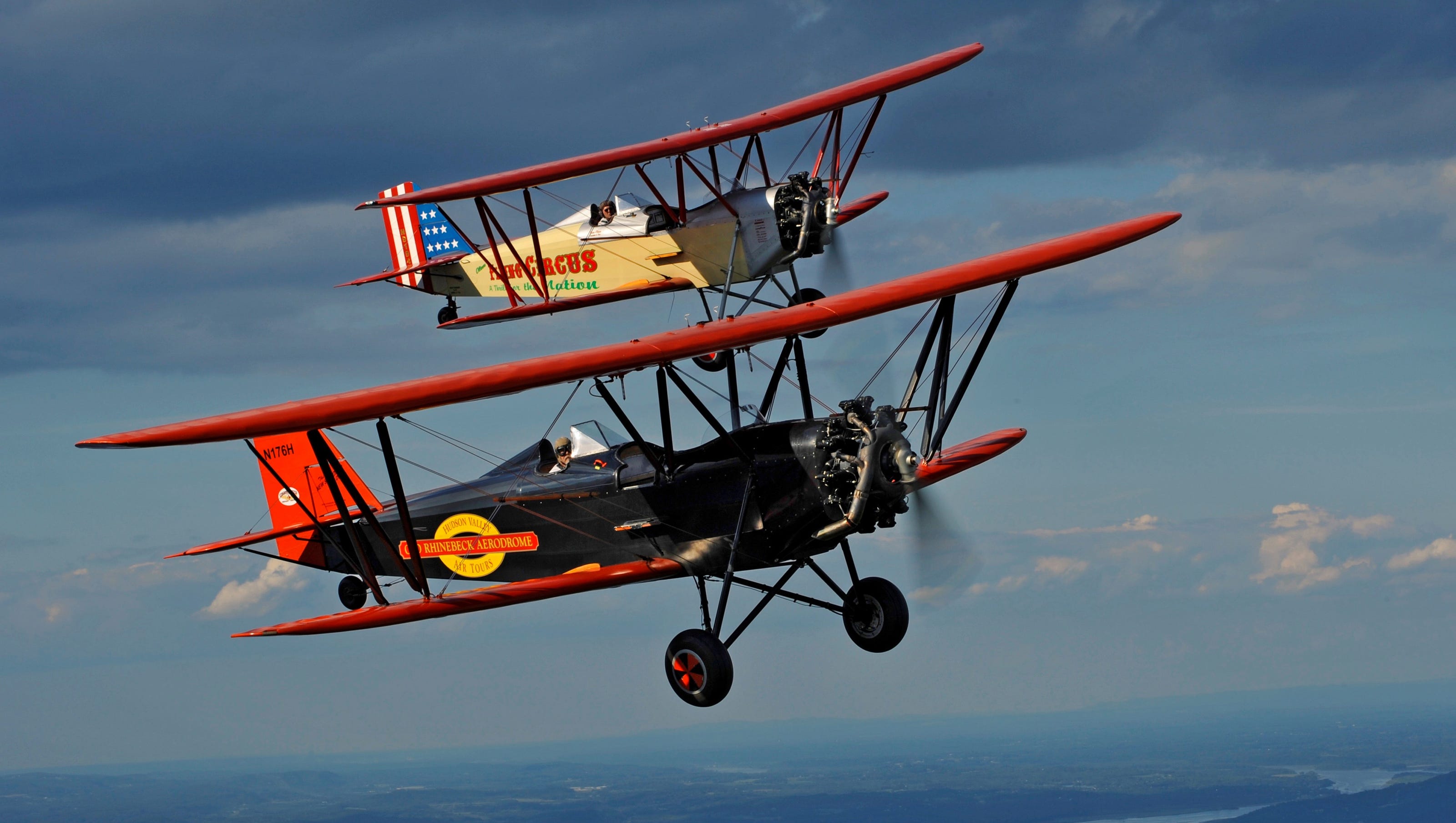 Soar high in the sky with a biplane ride at Old Rhinebeck Aerodrome