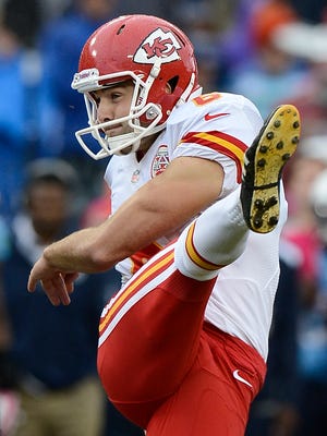 Kicker Ryan Succop joined the Titans on Monday after five seasons with the Chiefs, who released him on Saturday.