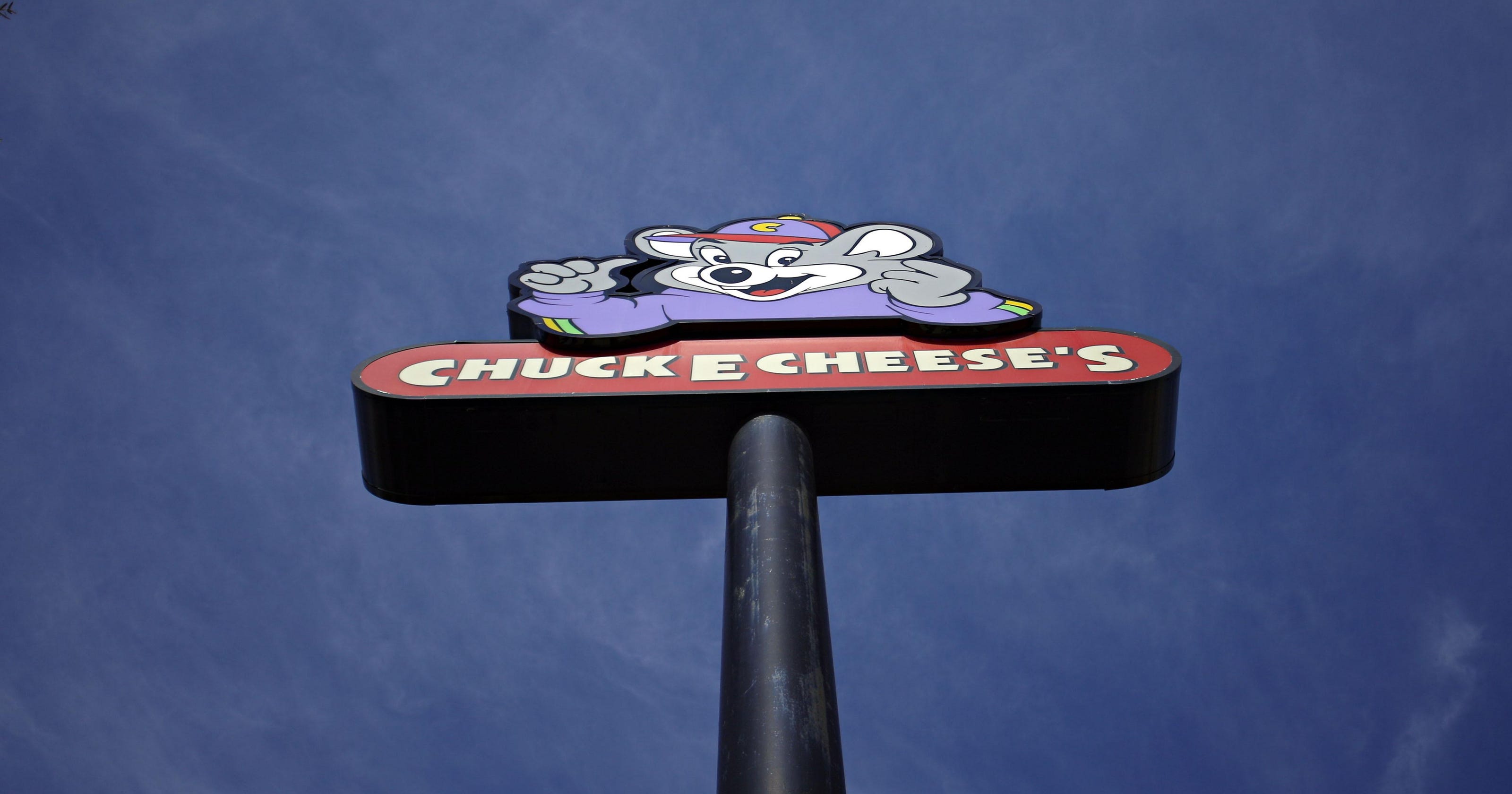 Chuck E Cheese Red Derby Hat