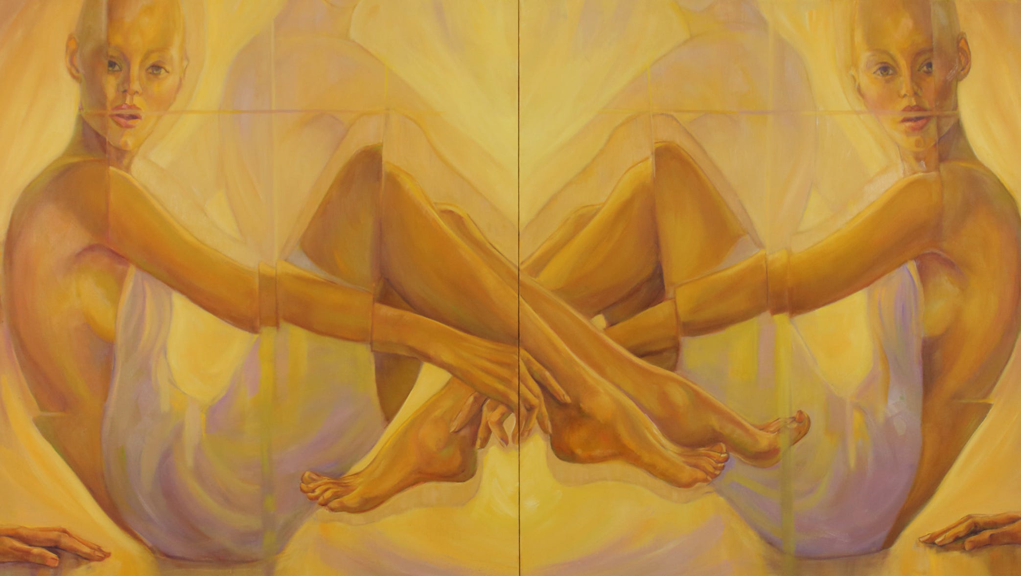 Artist paints women to smash preconceived notions of body