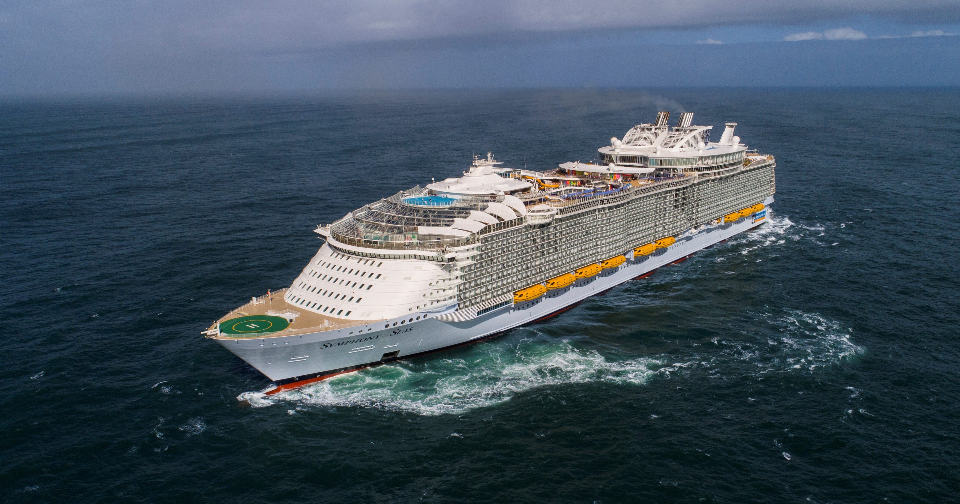 Symphony of the Seas: First look at giant Royal Caribbean new ship