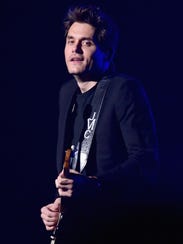 John Mayer performs at Madison Square Garden on April