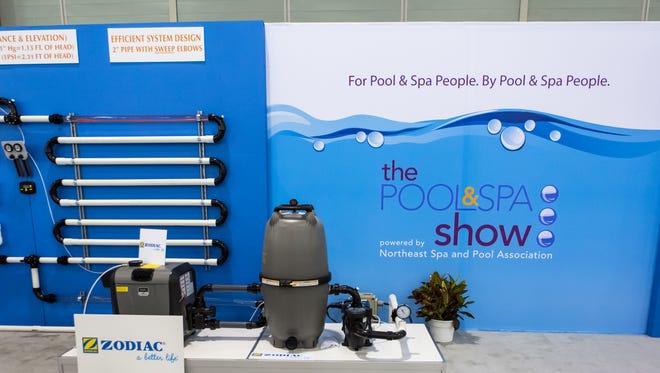 The Pool & Spa show drew about 12,000 people Jan. 26-28, according to the NESPA.