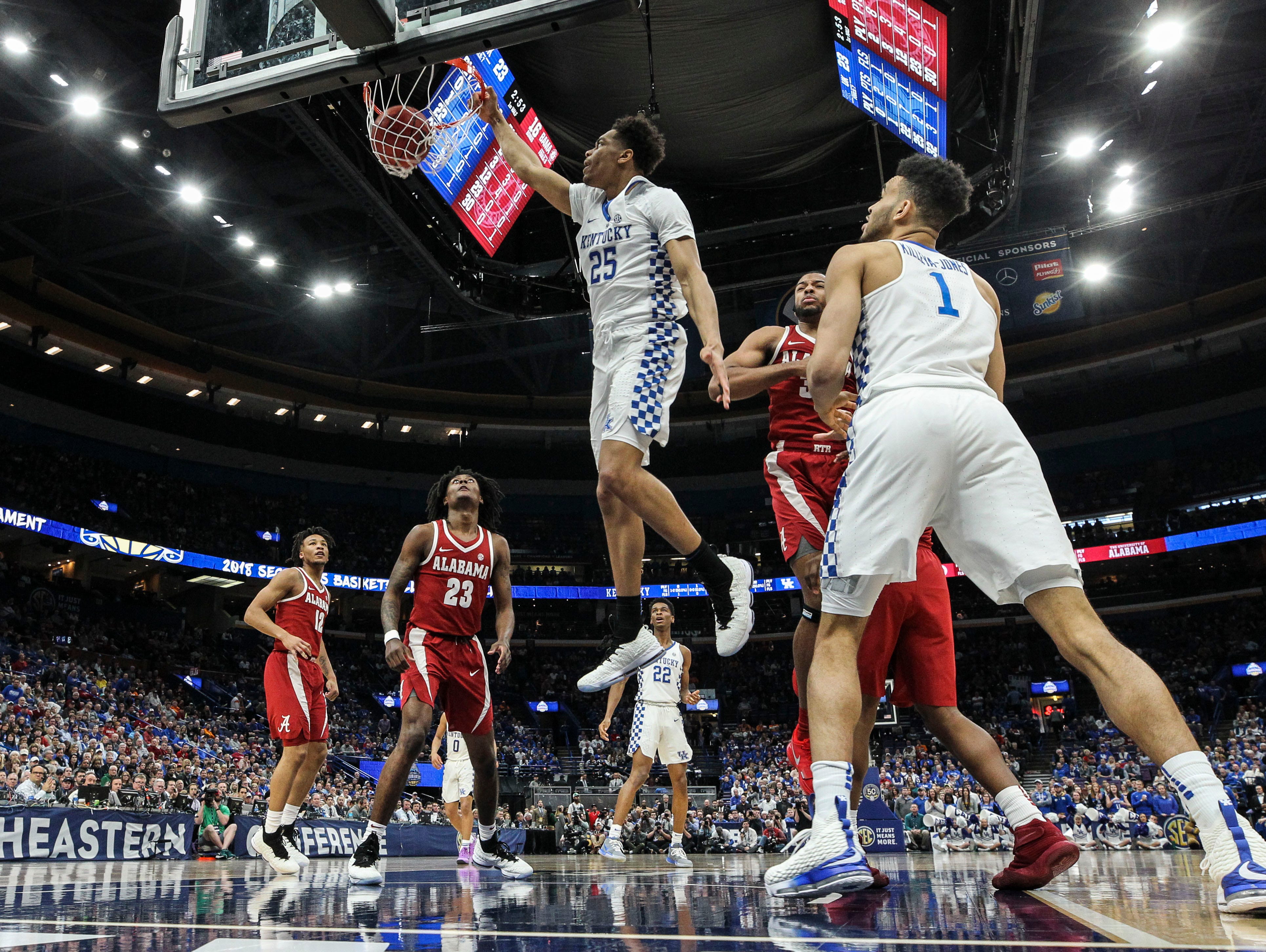 The real PJ Washington shows up at SEC Tournament for Kentucky – 'mean