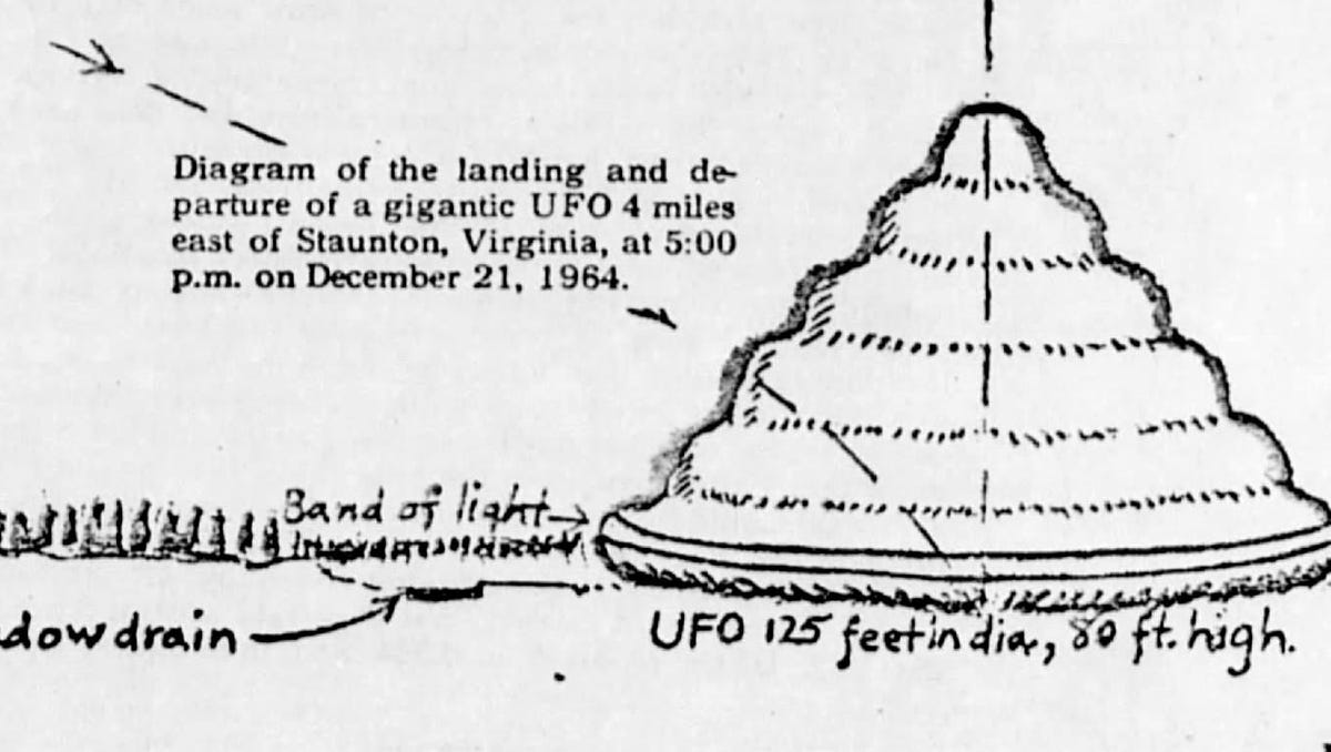 UFOs visit Augusta: History