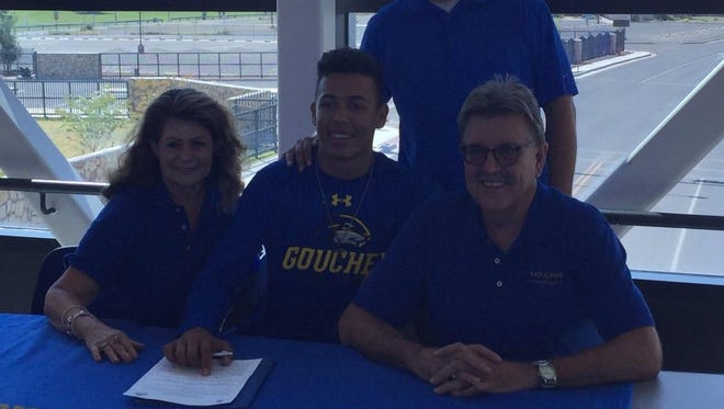 Recent Las Cruces High School graduate Devon Esslinger will play basketball for Division III Goucher College in Maryland. Esslinger helped the Bulldawgs to a state runner-up finish in Class 6A last season.