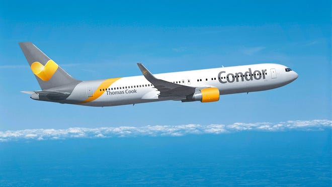 An image of a Condor Airlines Boeing 767-300ER.