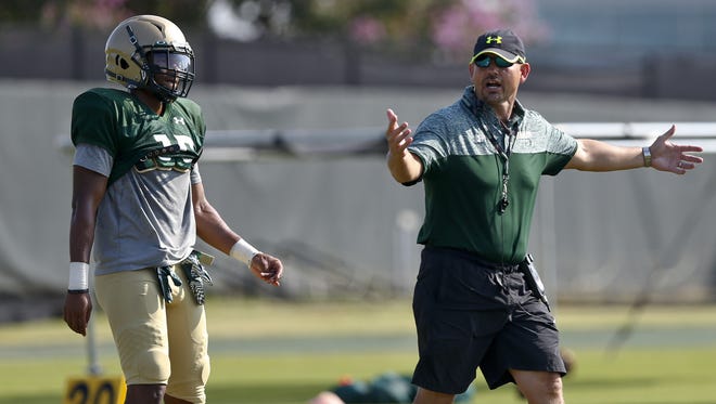 UAB football coach Bill Clark will lead the Blazers back onto the field in 2017, after a two-season hiatus.