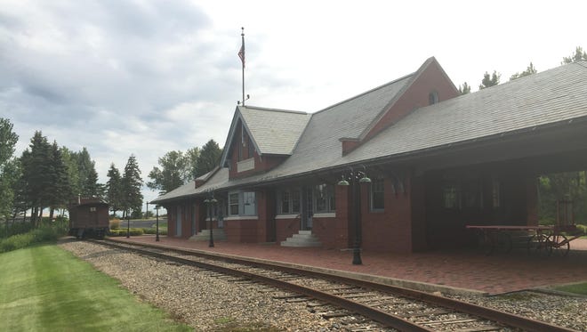 A replica of Wausau’s Grant Street train depot at 1800 Westwood Drive will open to the public for events.