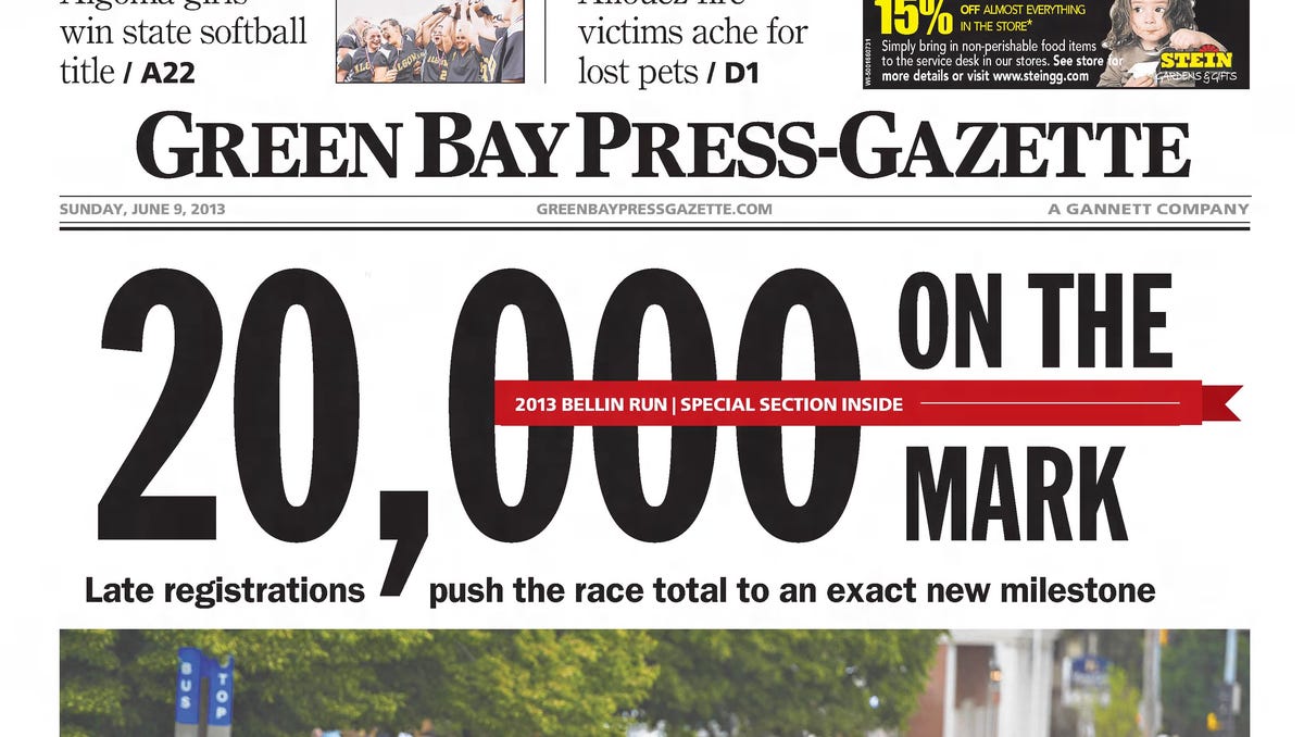 Green Bay Press Gazette Today In History June 9