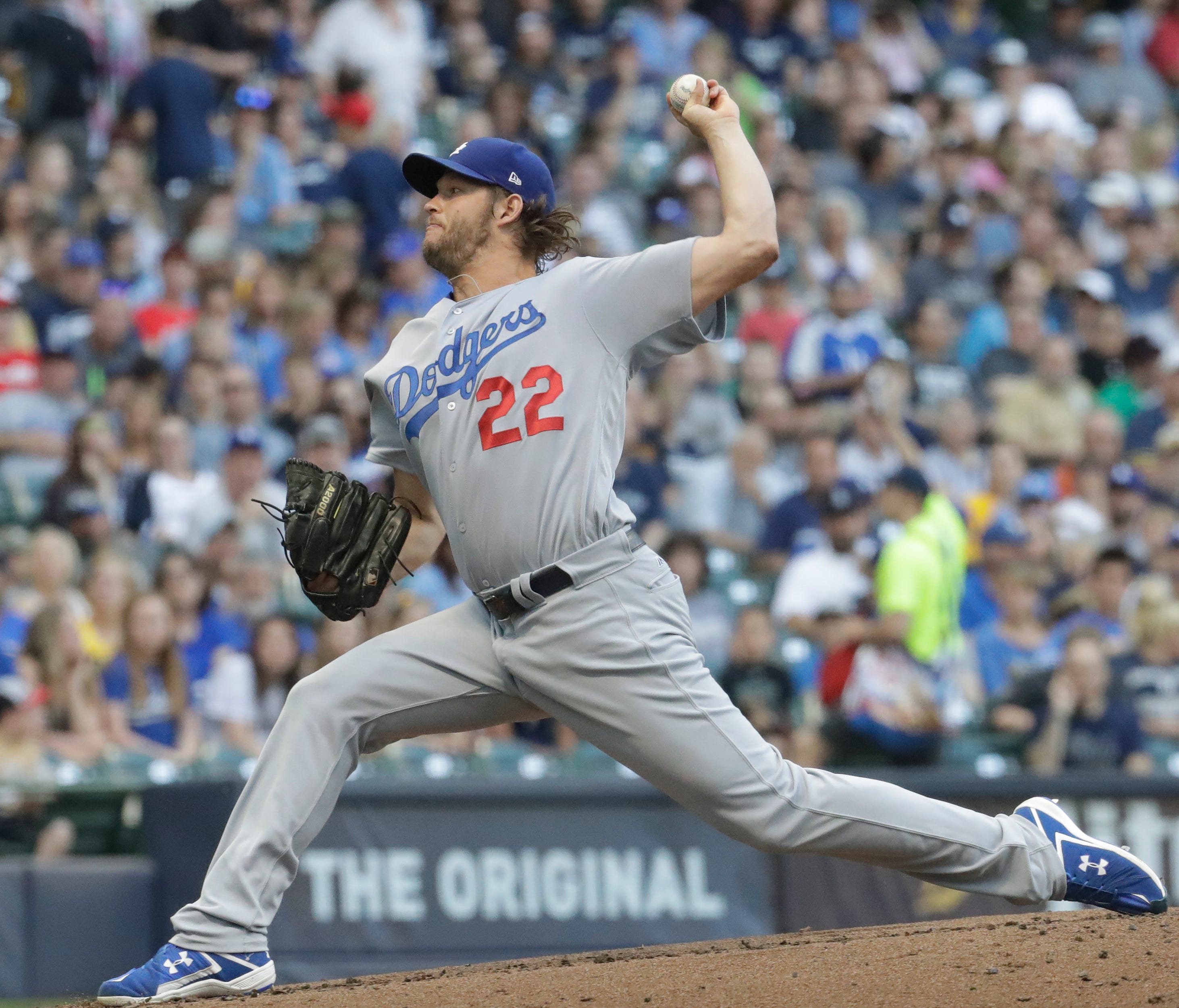 Clayton Kershaw went into Friday's start with a 7-2 record and 2.37 ERA.