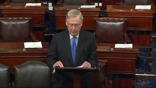 McConnell: 'Supports' Syria Strike