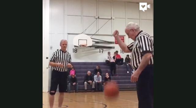 Everyone loves this 86-year-old referee