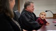 Circuit Judge Duane Slone holds 1-year-old Gabriel