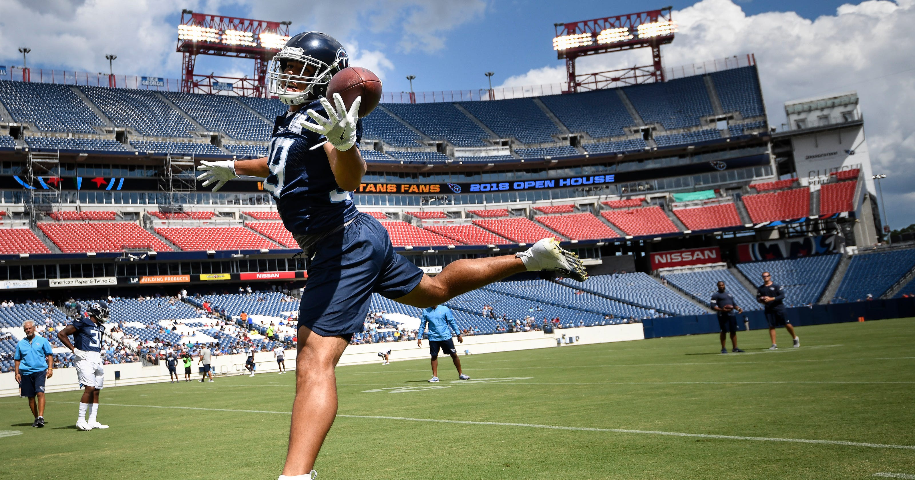 Titans training camp: Nissan Stadium practice dull