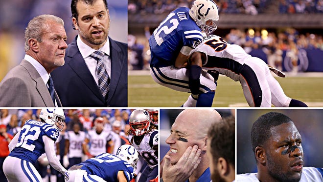 From fake punts to lacerated kidneys to an 8-8 record, it was just one of those years for the Indianapolis Colts.
