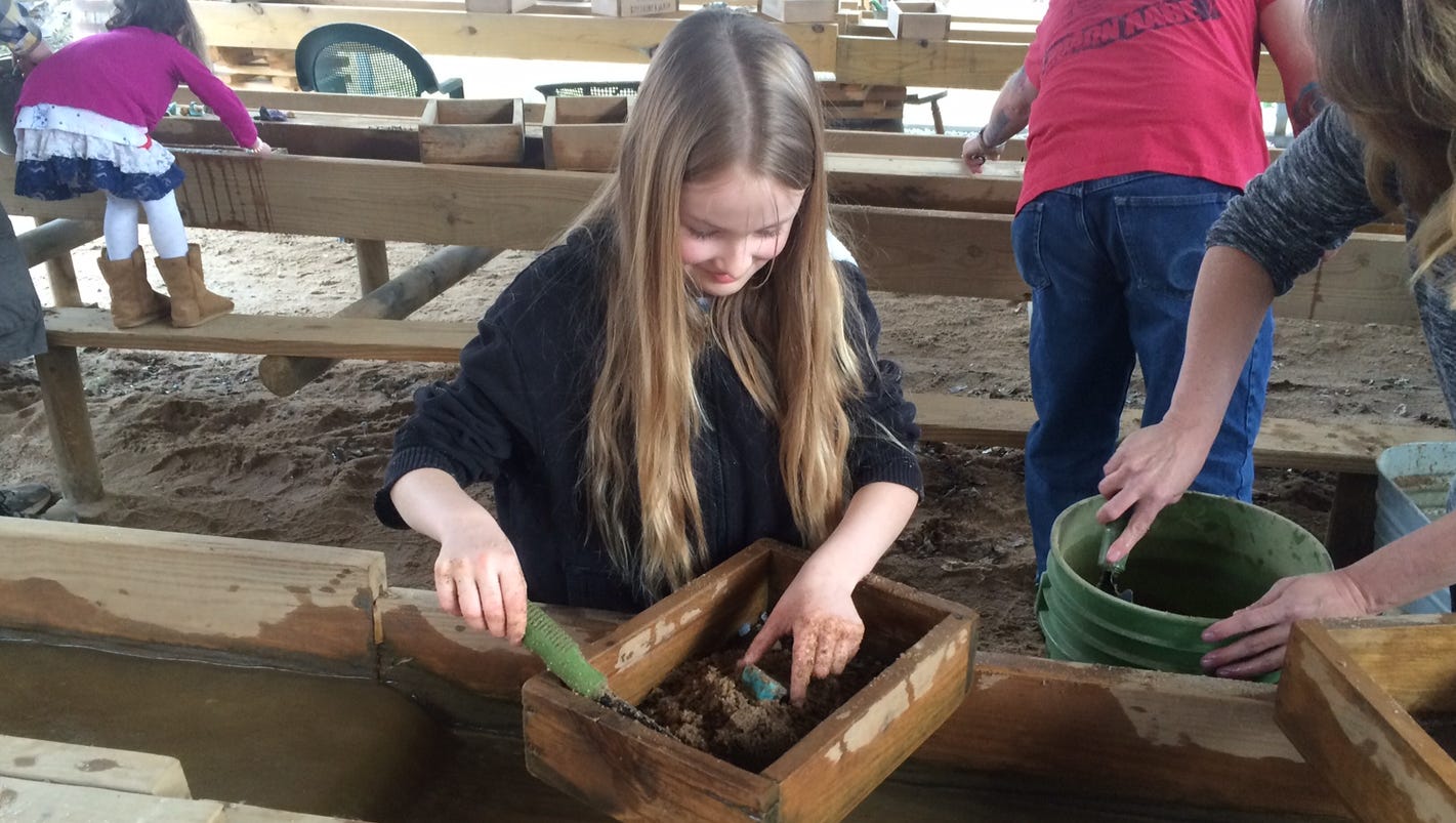 spring by taking a gem mining trip