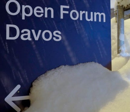 Davos, Switzerland, on Jan. 21, 2018.