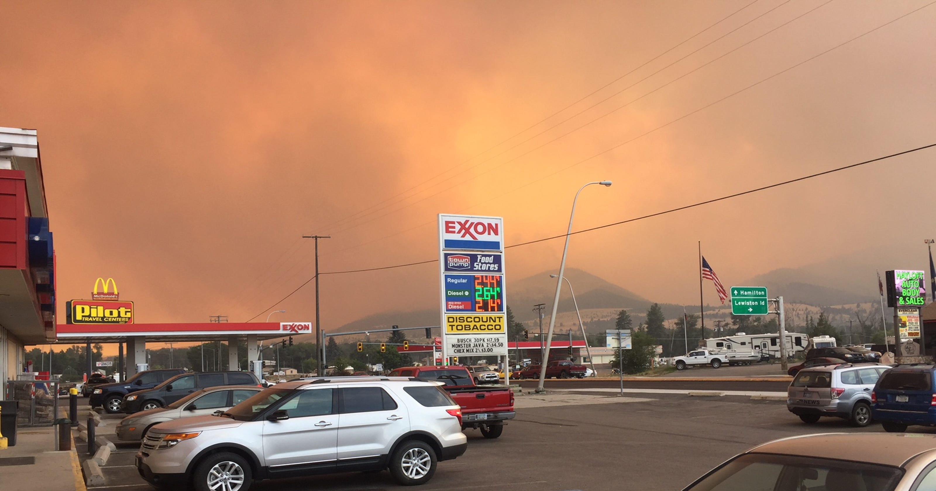 Lolo fire 'It's a dangerous time for us'