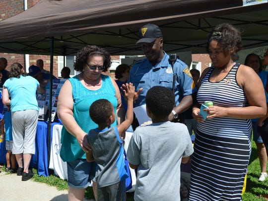 Vineland Police Serve Hot Dogs Connect With Community