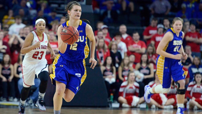 SDSU's Macy Miller will be back in uniform after missing most of last year due to injury.