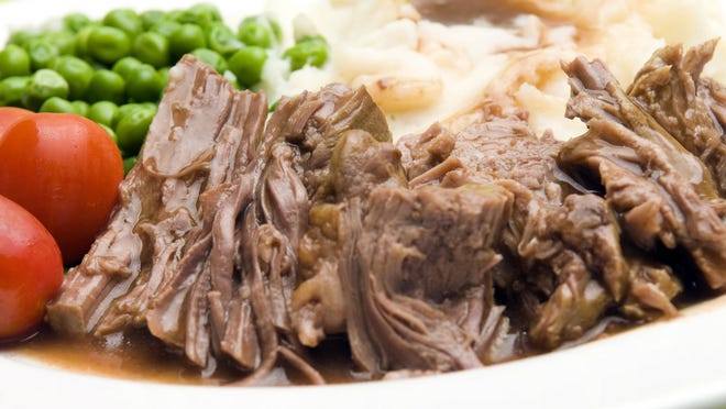 Many readers favor a pot roast dinner with vegetables.