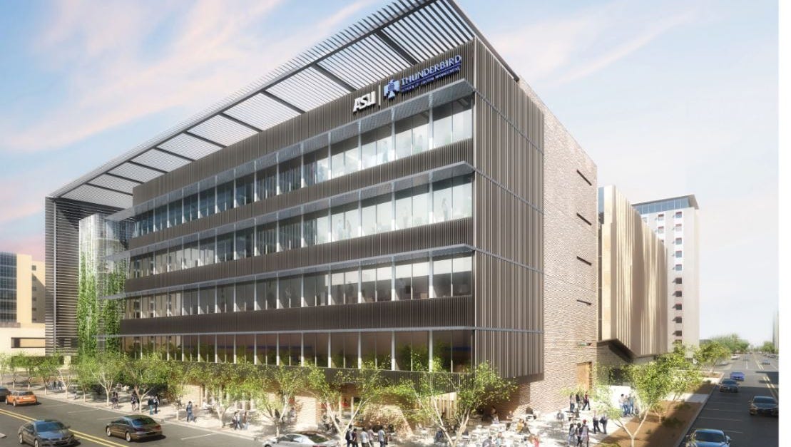 Asu To Relocate Thunderbird School From Glendale To Downtown Phoenix