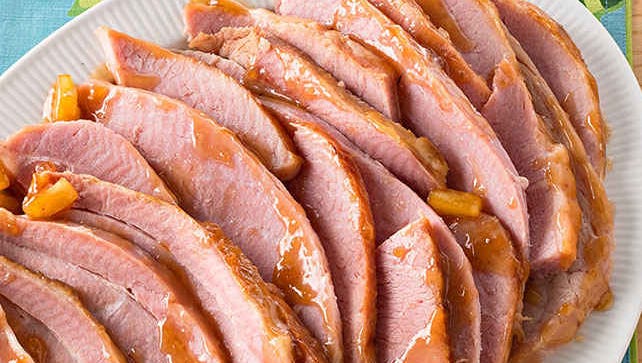 No-Fuss Spiral Ham in the Slow Cooker