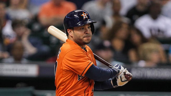 Jose Altuve entered the final day of the season with a .340 average, three points ahead of Detroit slugger Victor Martinez.