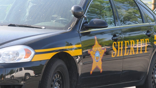 Crawford County Sheriff Car stock